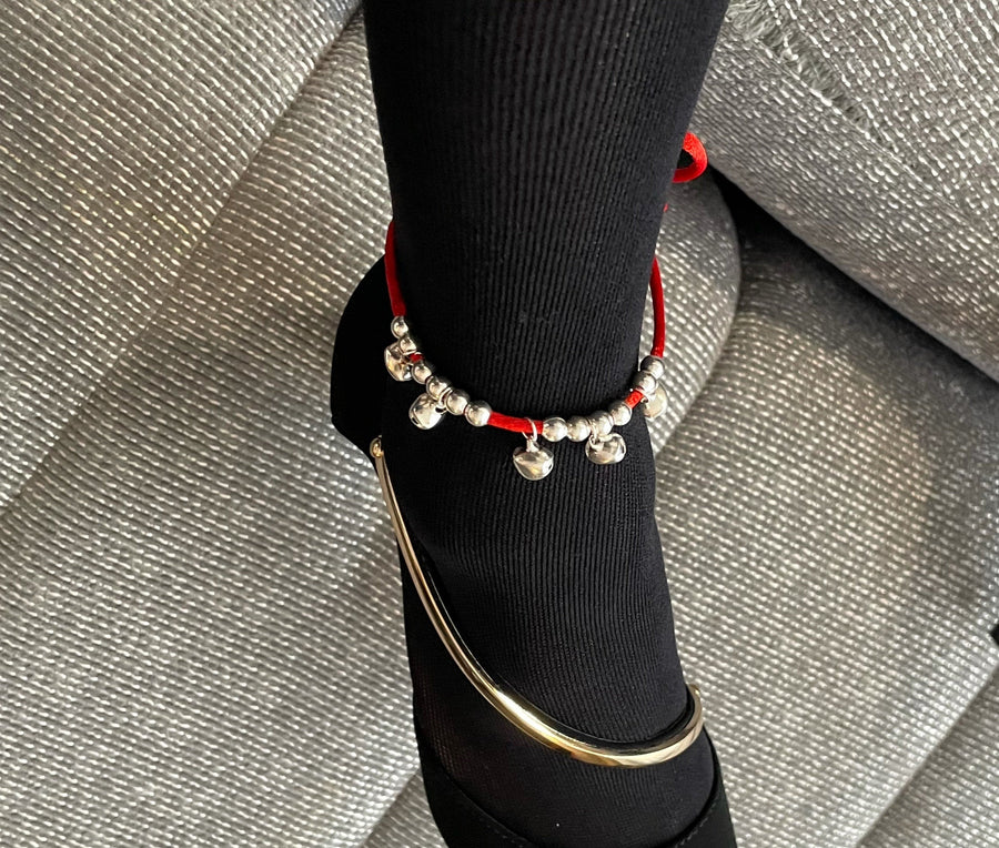 Sexy ankle bracelet with bell